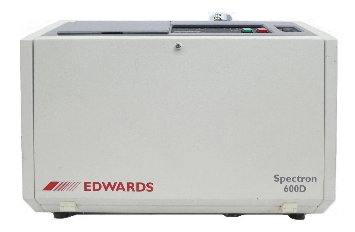 Used Spectron 600D Edwards D155-04-000 Portable Helium Leak Detector Untested Spare