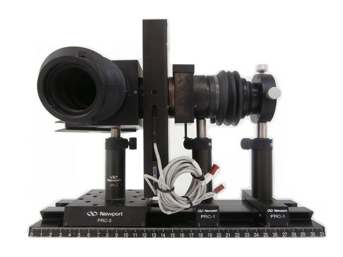 Used Newport Optical Assembly Track Right Angle Mirror PRC-3 PRC-1 VPH-3 Working