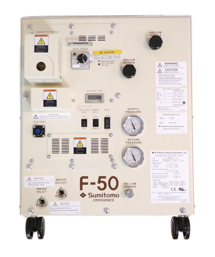 Sumitomo Heavy Industries F-50Hw Cryogenics Compressor Unit F-50 New Surplus