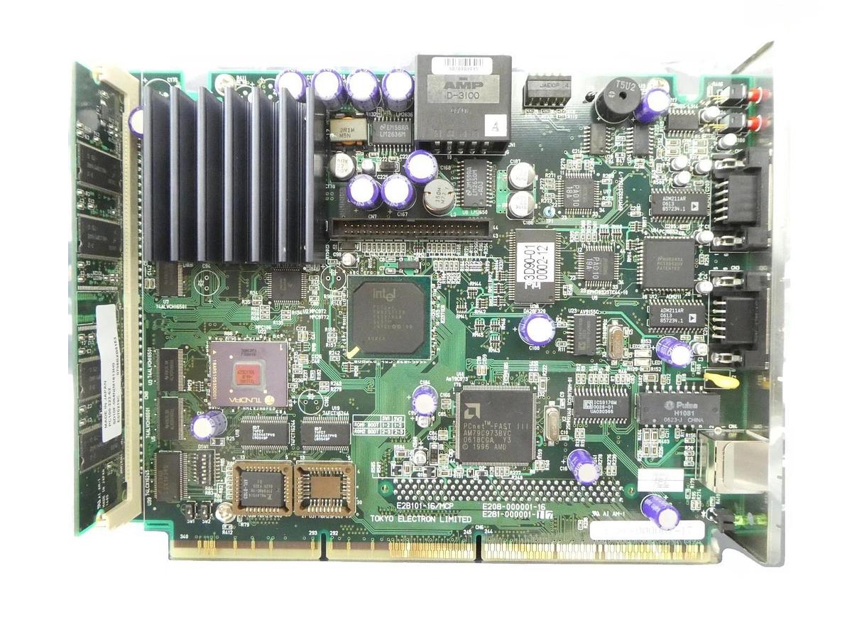 Used TEL Tokyo Electron E280-000001-17 ECC2 SBC CPU PCB E2B101-16/MCP Working Surplus
