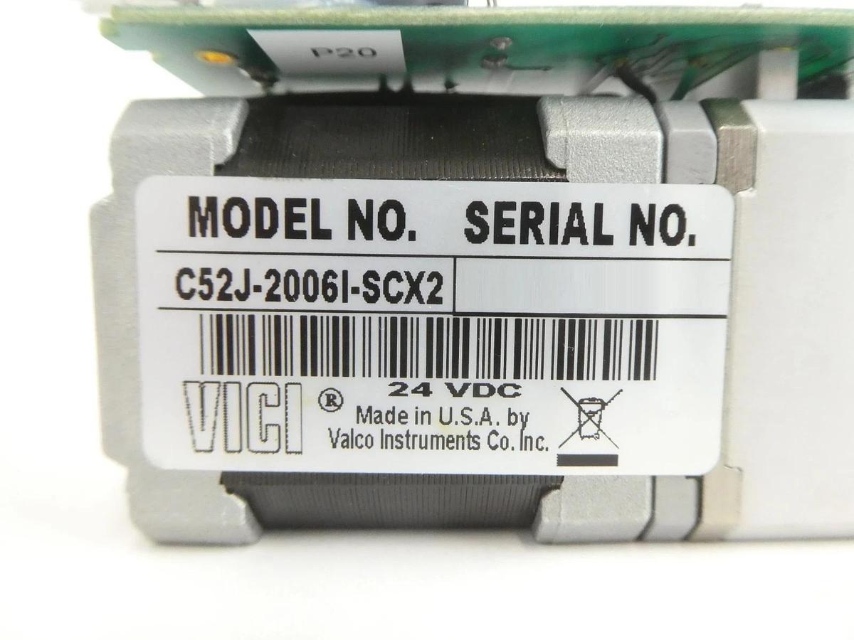 Used VICI C52J-2006I-SCX2 Integrated Motor Analytical Injector AB Sciex Echo MS
