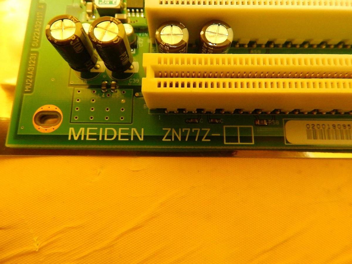 Used Meiden ZN77Z Backplane Board PCB MU24A31231 SU22A32117 A SU18A30221 Used