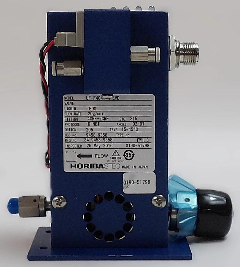Horiba STEC LF-F404M-A-EVD Liquid Mass Flow Meter 20g/min Lot of 2 New Surplus