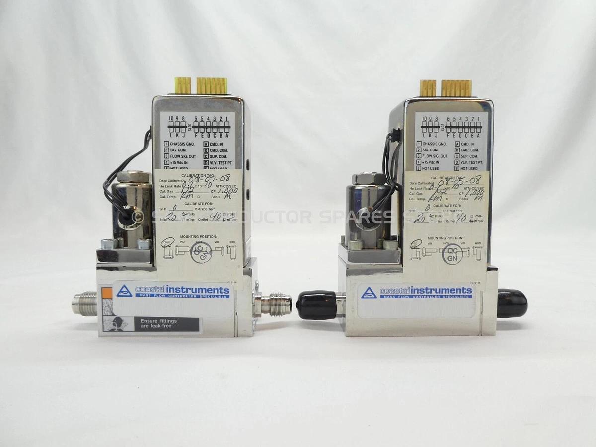 Refurbished Brooks 01-0624R-022 Mass Flow Controller MFC 5964 N2 Lot of 2 OEM Refurbished
