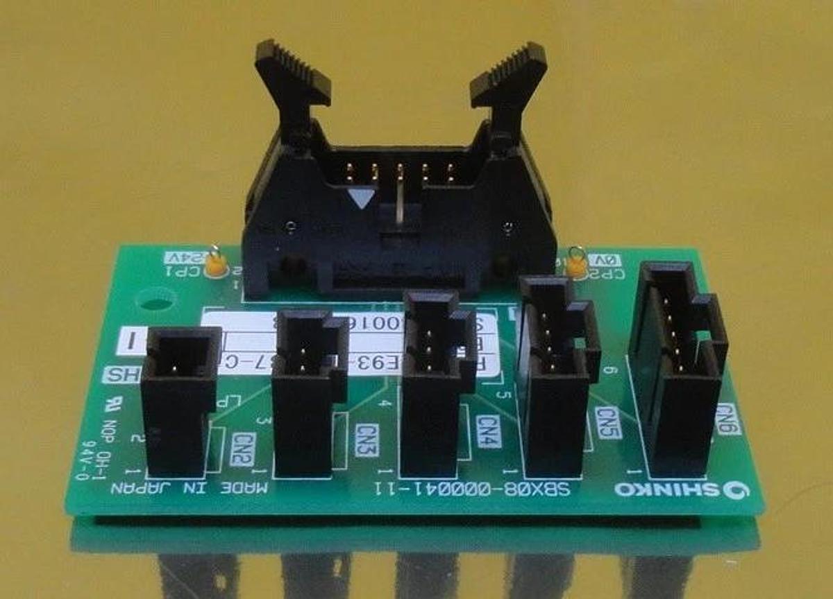 Used Shinko Electric SCE93-100037-C1 Interface Board PCB SBX08-000041-11 Used Working