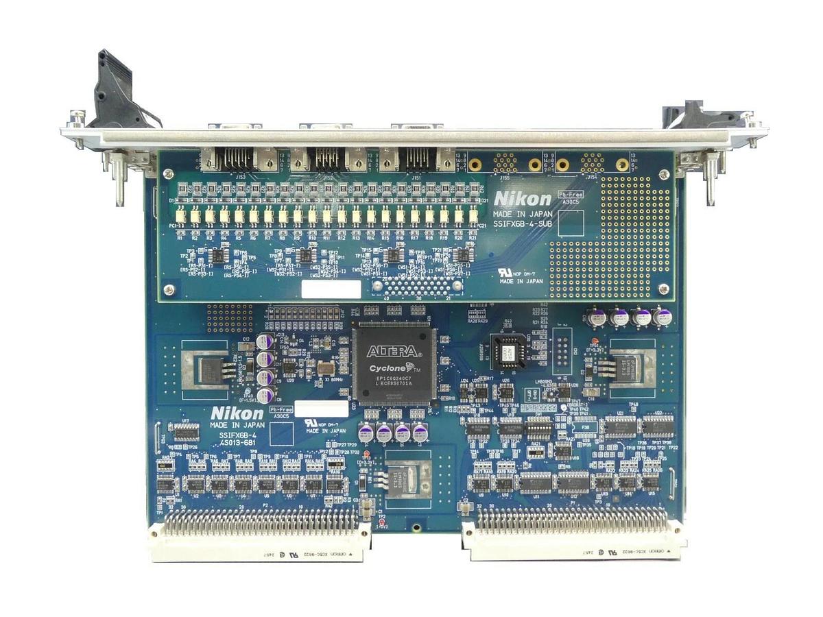 Used Nikon 4S013-681 PCB Card SSIFX6B-4 SSIFX6B-4-SUB NSR FX-601F Broken Tab As-Is