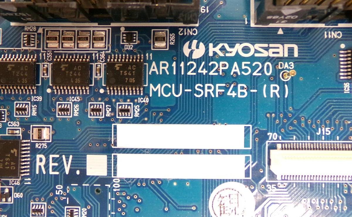 Used Kyosan Electric AR11242PA450 PCB MCU-SPE2-(R) AR11242PA520 Lot of 3 Working