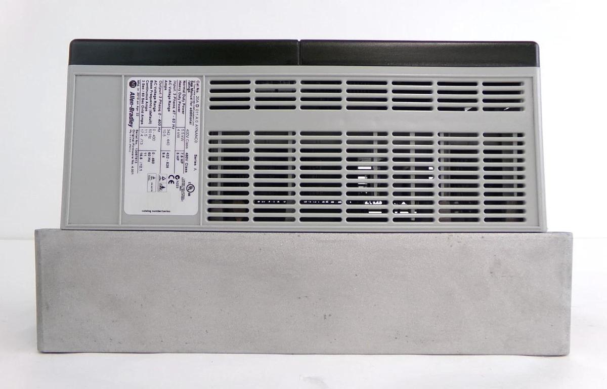 Used AB Allen-Bradley 20AD011A0AYNANC0 AC Drive PowerFlex 70 Working Surplus