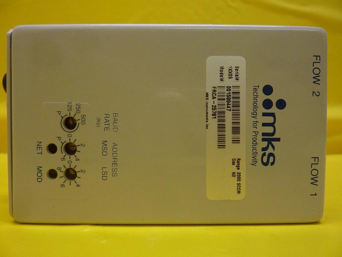 MKS Instruments FRCA-25761 Delta Flow Ratio Controller 2000 SCCM N2 New Surplus