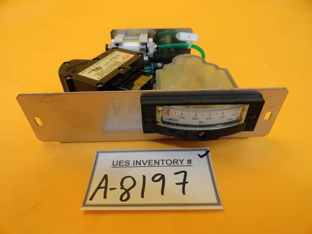 Used Yamamoto MS61ALV120D Pressure Switch Assembly Manostar FR51 TEL Lithius Used