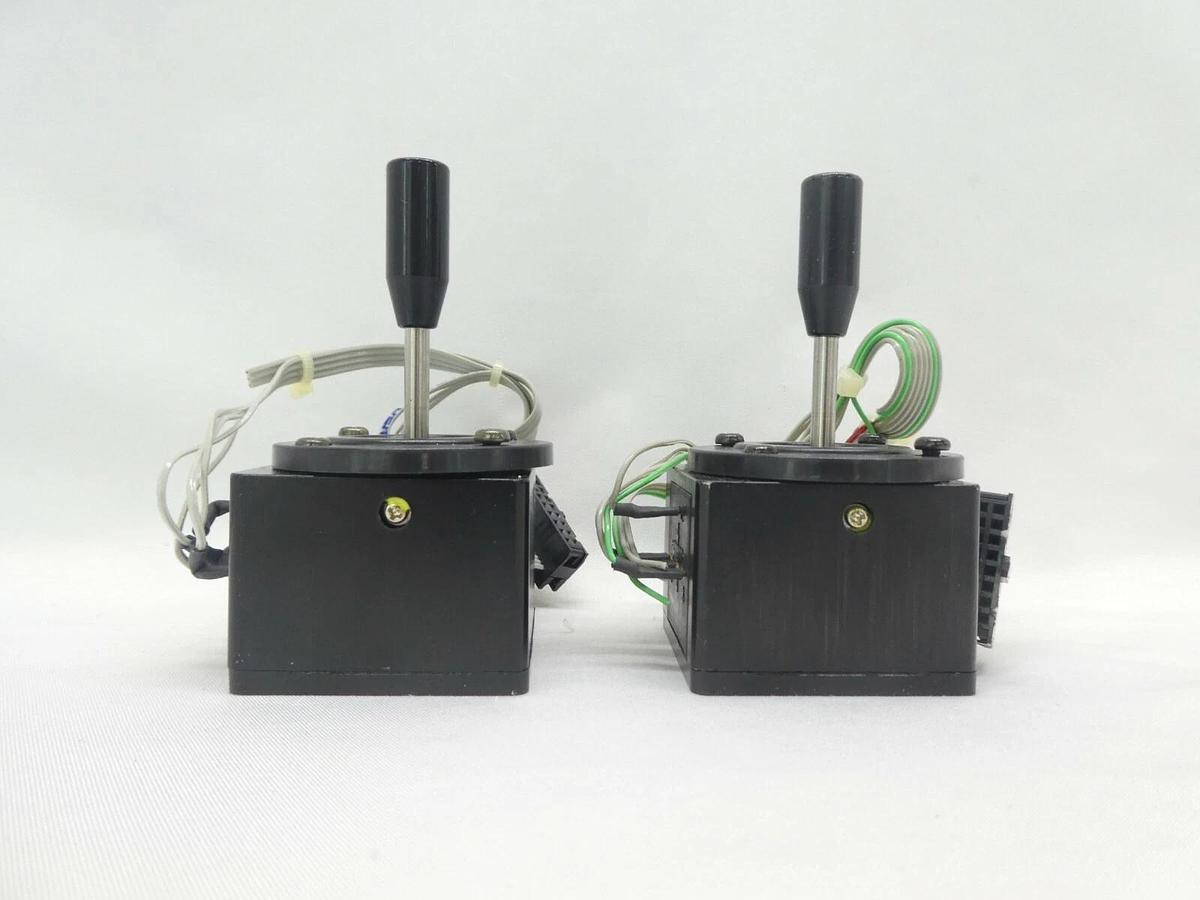 Used Sakae S40JBK-YO-20R2-3711 Microscope Joystick Lot of 2 Nikon OPTISTATION 3 Spare