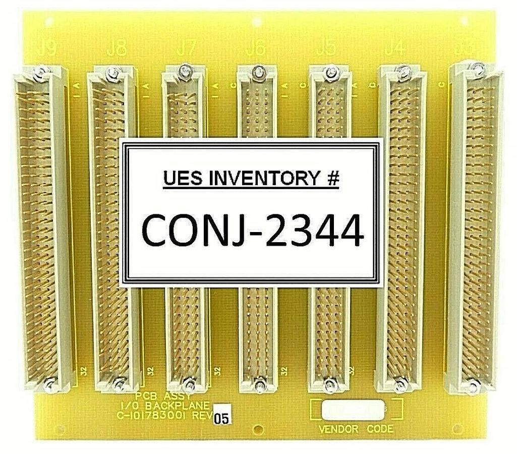 Used Varian Semiconductor Equipment VSEA C-101783001 I/O Backplane PCB Rev. 05 Spare
