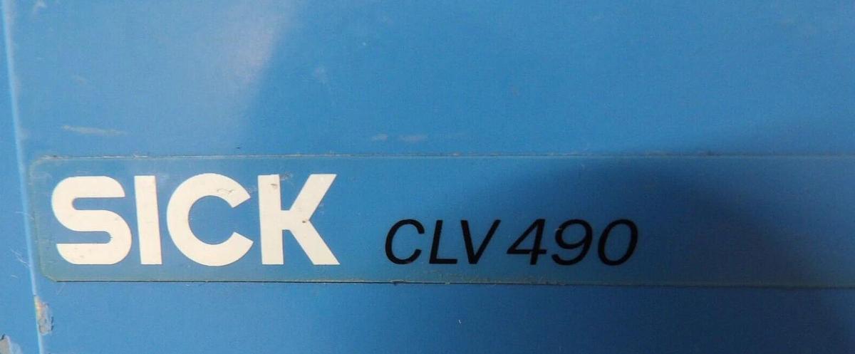 Used Sick 1018872 Fixed mount Barcode Scanner CLV 490 Reseller Lot of 6 Working