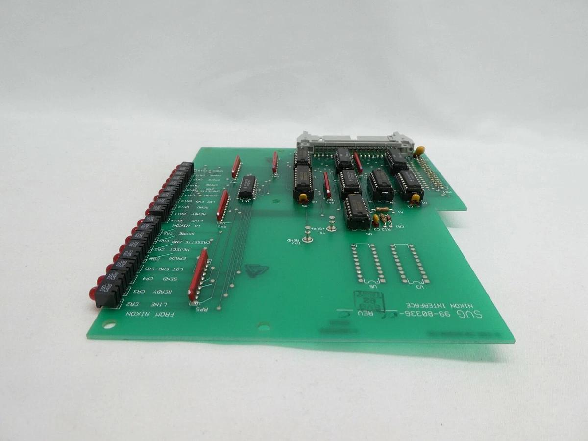 Used SVG Silicon Valley Group 99-80336-06 Nikon Interface PCB 90S Working Surplus