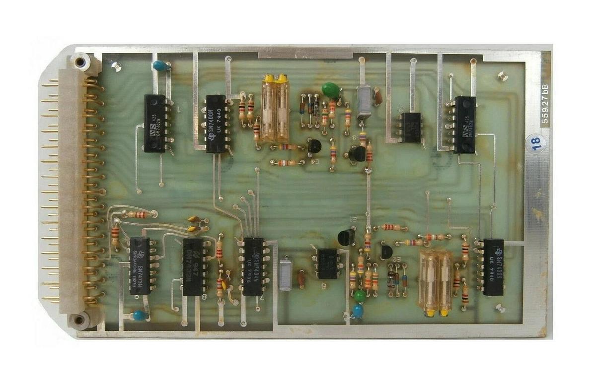 Used Karl Suss 455-60-27 PCB Card 559.27bA MJB 55 Wafer Mask Aligner Working Surplus