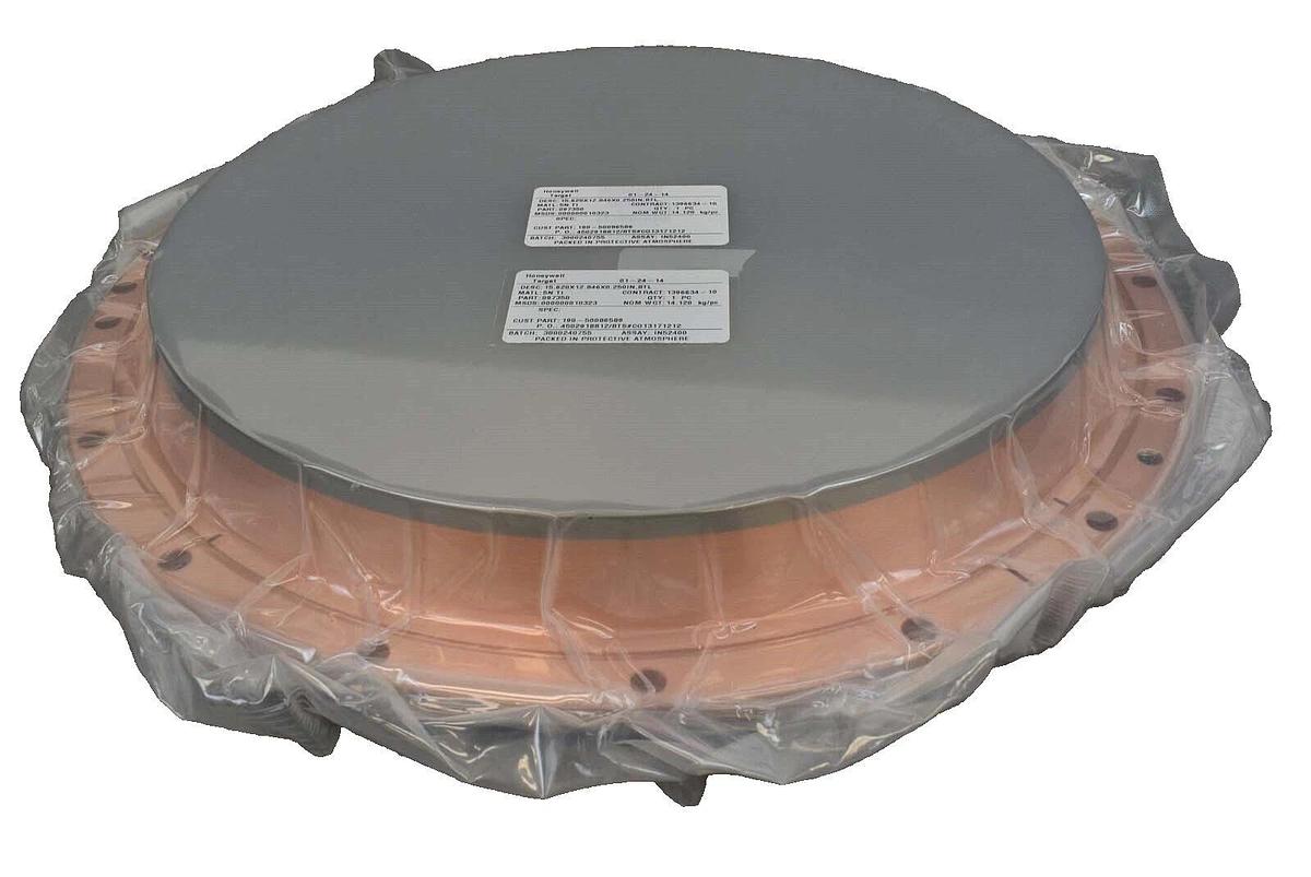 Used Honeywell 097350 Target /BP Assy .25 IN TI 5N AMAT Endura Applied Materials New