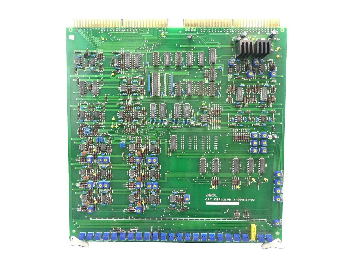 Used JEOL AP002131-03 PCB Card CRT DSPL(1) PB JSM-6300F SEM Working Surplus