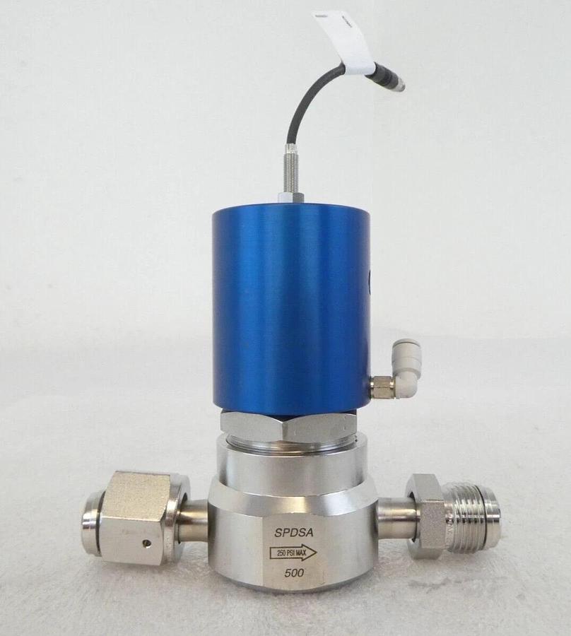 Used Fujikin SPDSA 500 90-100 PSI FVCR Pneumatic Diaphragm Valve Lot of 10 Working