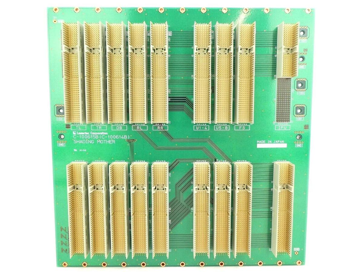 Used Lasertec C-100615B Backplane Board PCB SHADING MOTHER C-100614B Working Surplus
