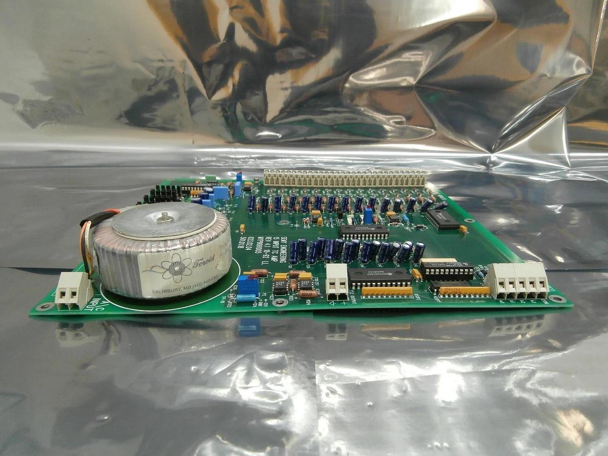 Used Semy Engineering 501.01.18 15 Input TC AMP Board PCB MYP9001005 Used Working