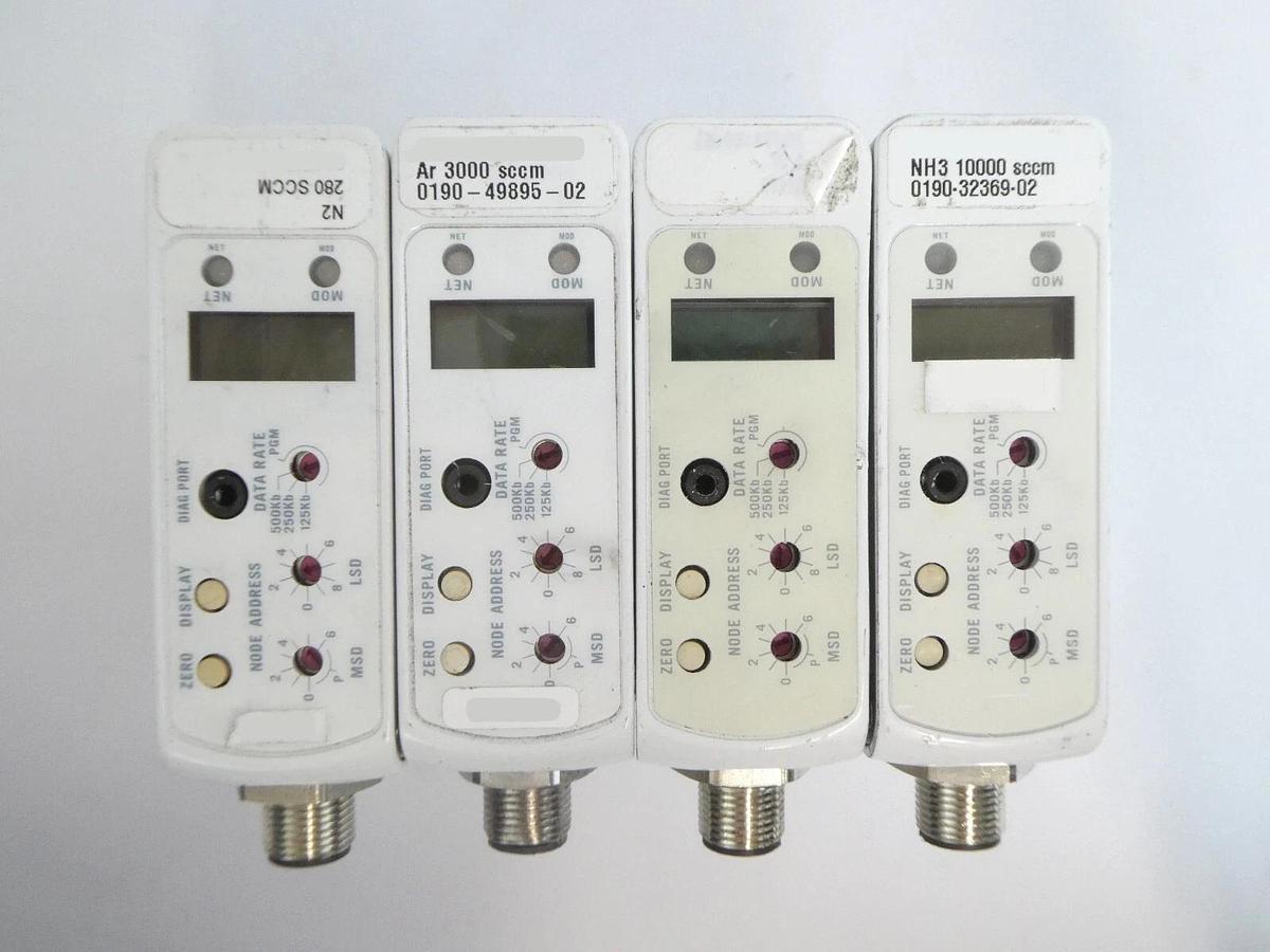 Used Brooks GF125CXXC GF125C Mass Flow Controller MFC Reseller Lot of 11 Working