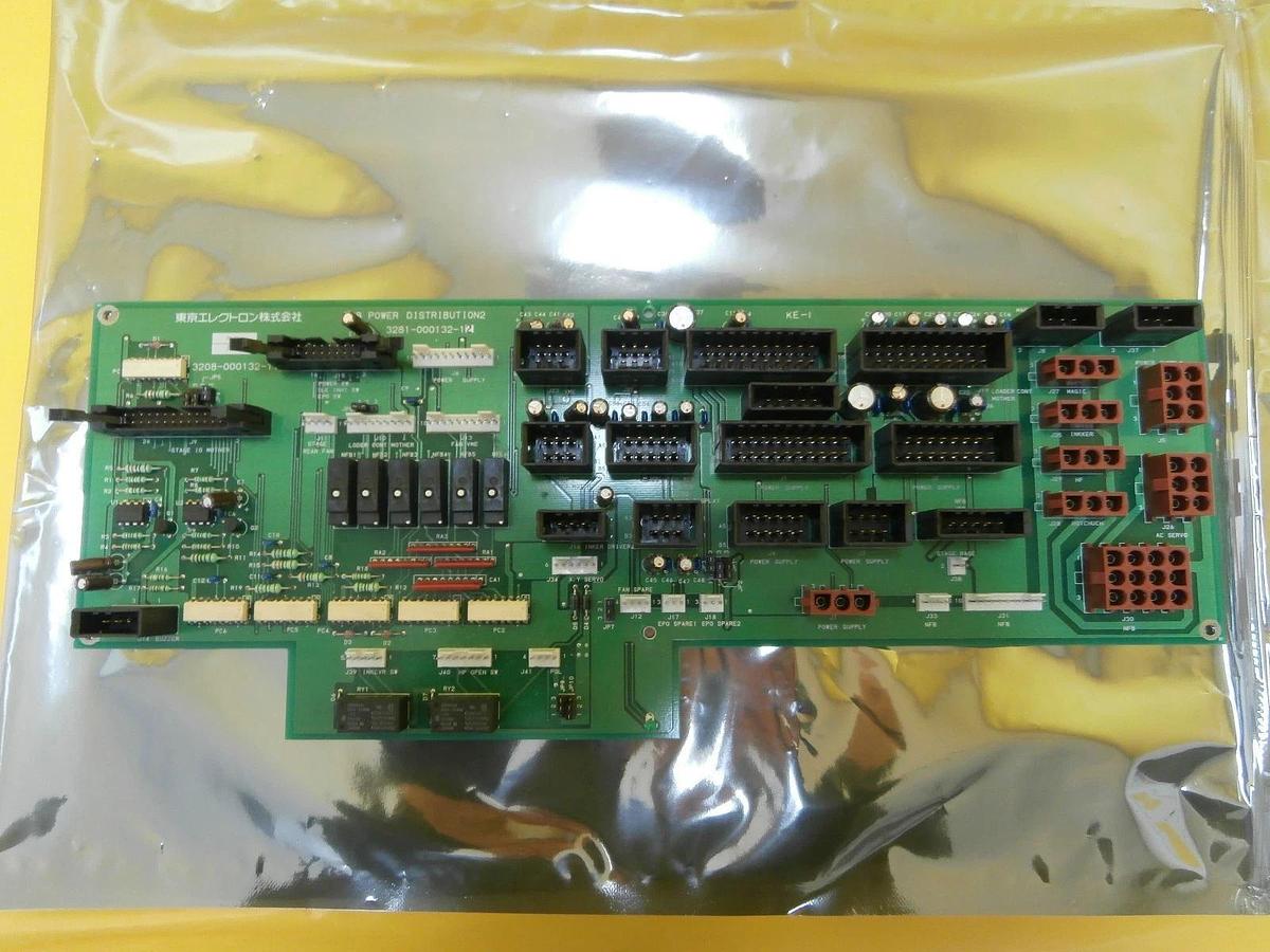 Used TEL Tokyo Electron 3281-000132-12 PCB Power Distribution2 Board P-8 Used Working