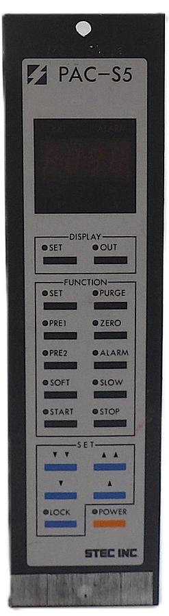 Used STEC Inc PAC-S5 Mass Flow Meter Controller Working Surplus