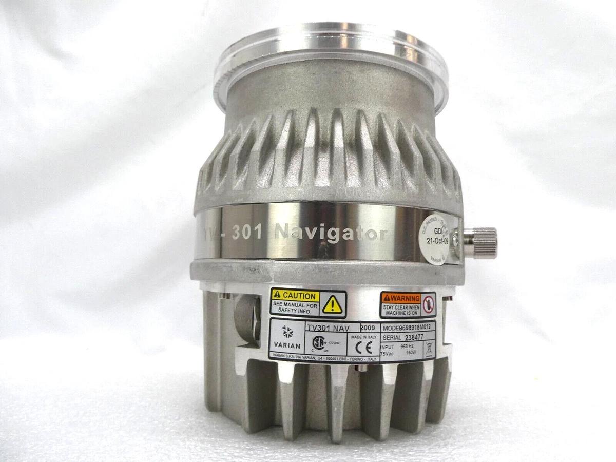 Used TV-301 Navigator Varian 9698918M012 Turbomolecular Pump Turbo Tested Working