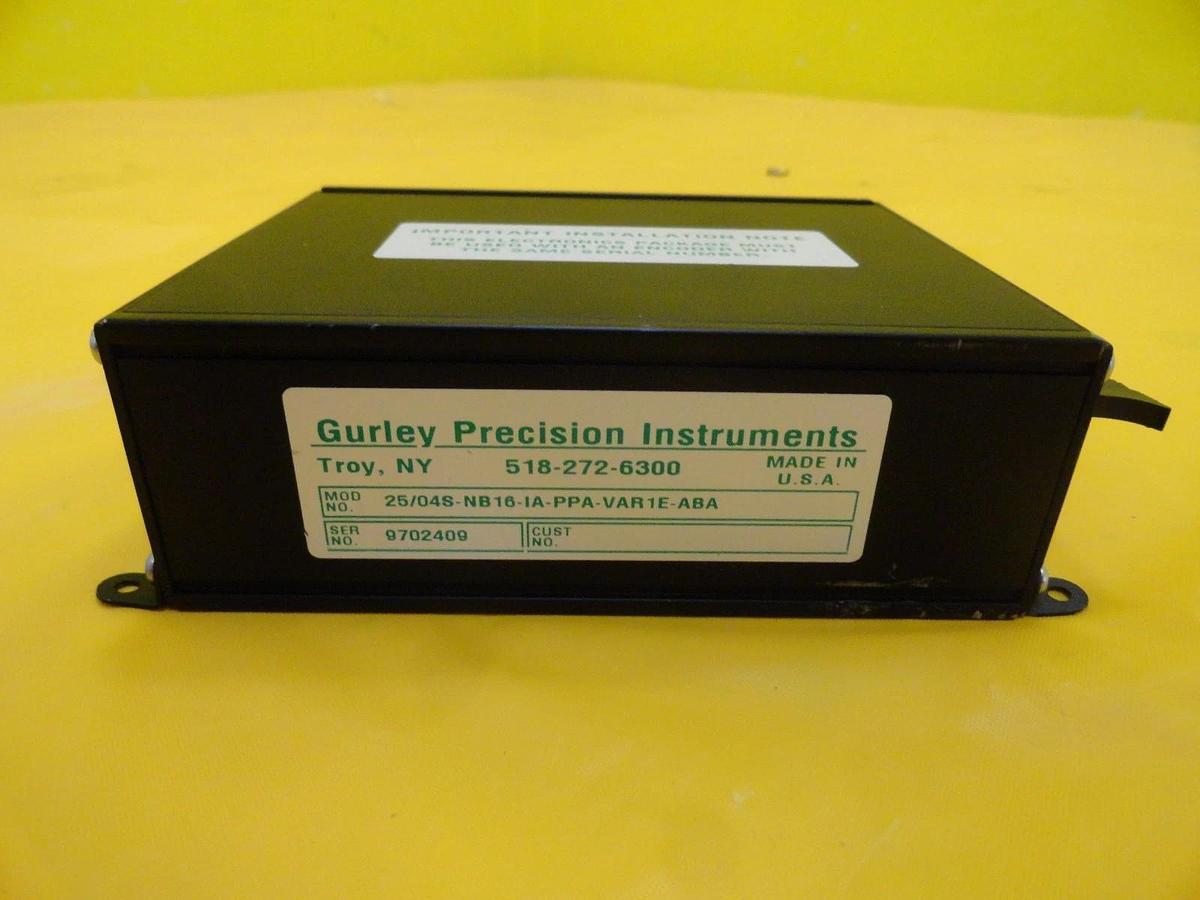 Used Gurley Precision 25/045-NB16-IA-PPA-VAR1E-ABA Motor and Encoder Set Used Working