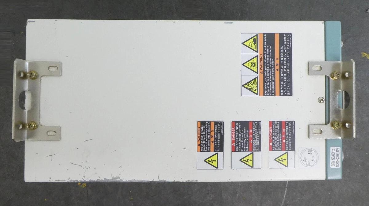 Used Kashiyama NV60N-3 Dry Vacuum Pump NV60 27-337130-00A Lot of 2 Working As-Is