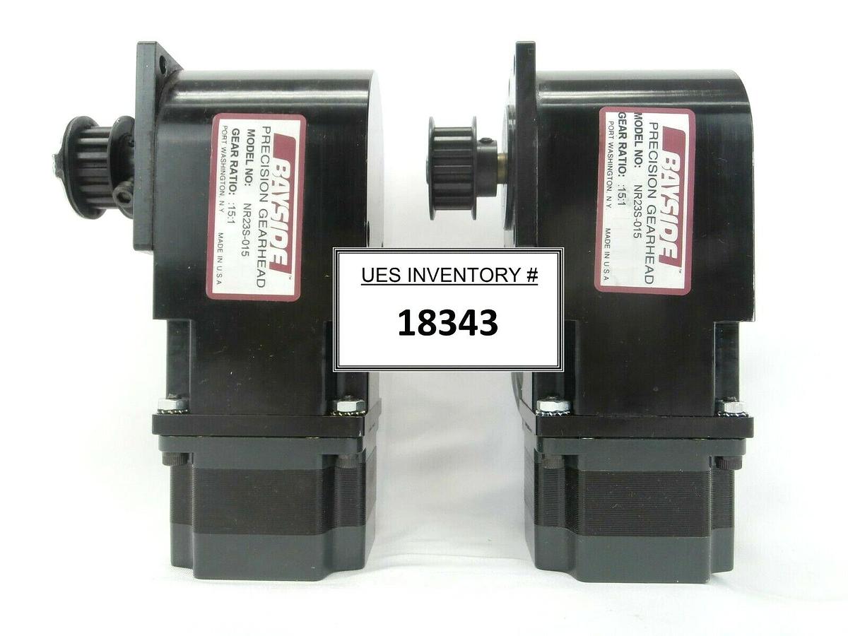 Used Oriental Motor PK264-02A Stepping Motor Bayside NR23S-015 Reseller Lot of 2 Used