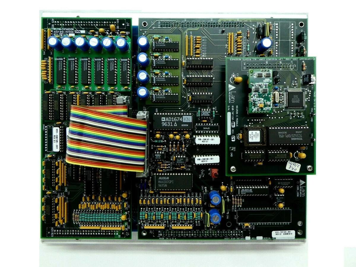 Used Lam Research 810-802902-006 TM Node 2 PCB Panel 810-707150-001 Continuum Spare
