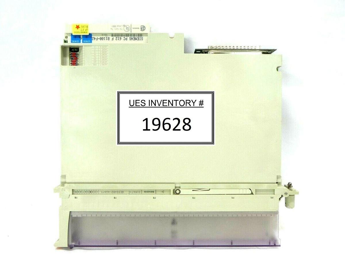 Used Siemens 6ES5482-4UA11 Digital I/O PCB Card SIMATIC VP F7 Balzers Unaxis Working