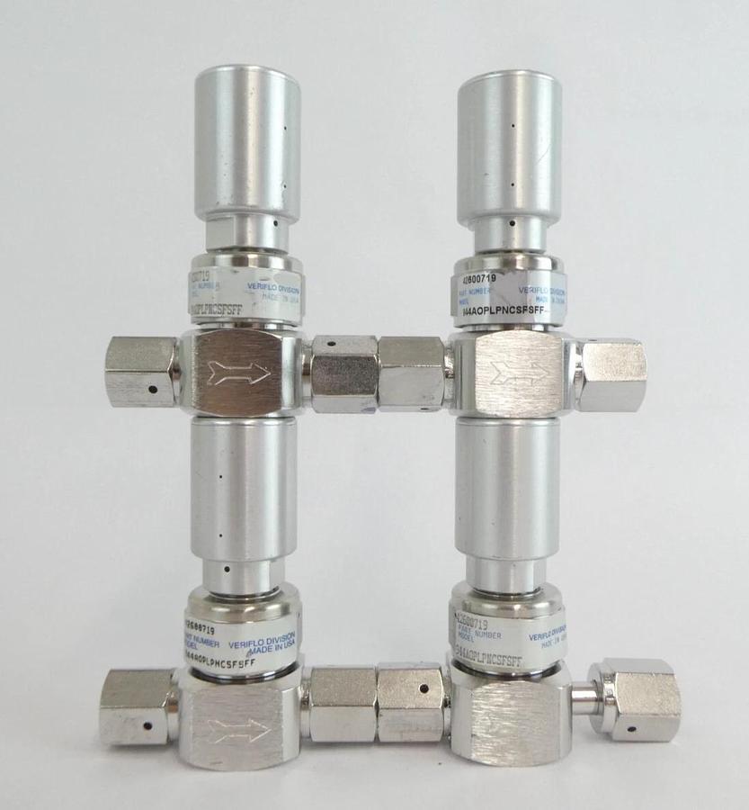 Used Veriflo 944AOPLPNCSFSFF 945AOPLPNCSFSFF Diaphragm Valve Lot of 13 Working