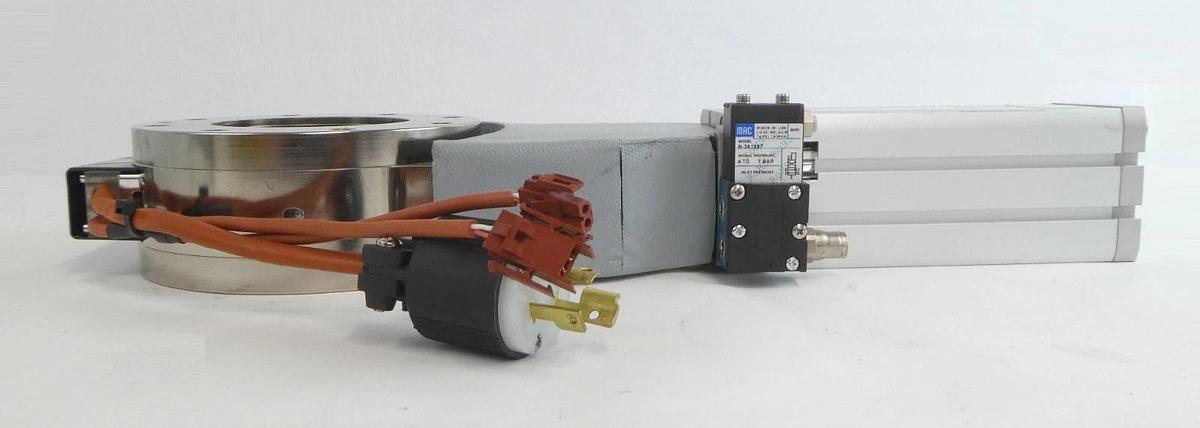 Used VAT 12138-PA14-AVM1 Butterfly Valve Assembly 12.1 Series Working