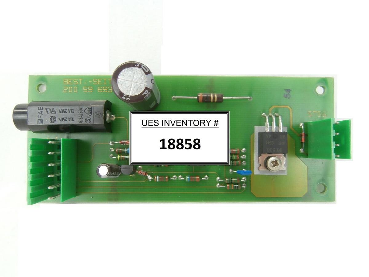 Used Leybold 200 59 693 Interface Board PCB LH-PCB 25.05.88 ULTRATEST UL 500 Working