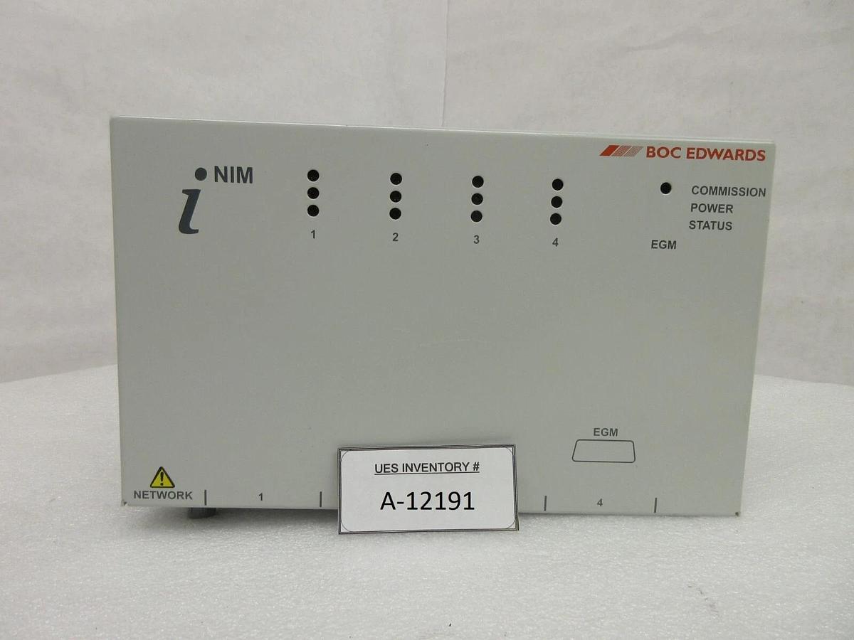Used Edwards U20000919 iNIM Network Interface D37310000 Used Working