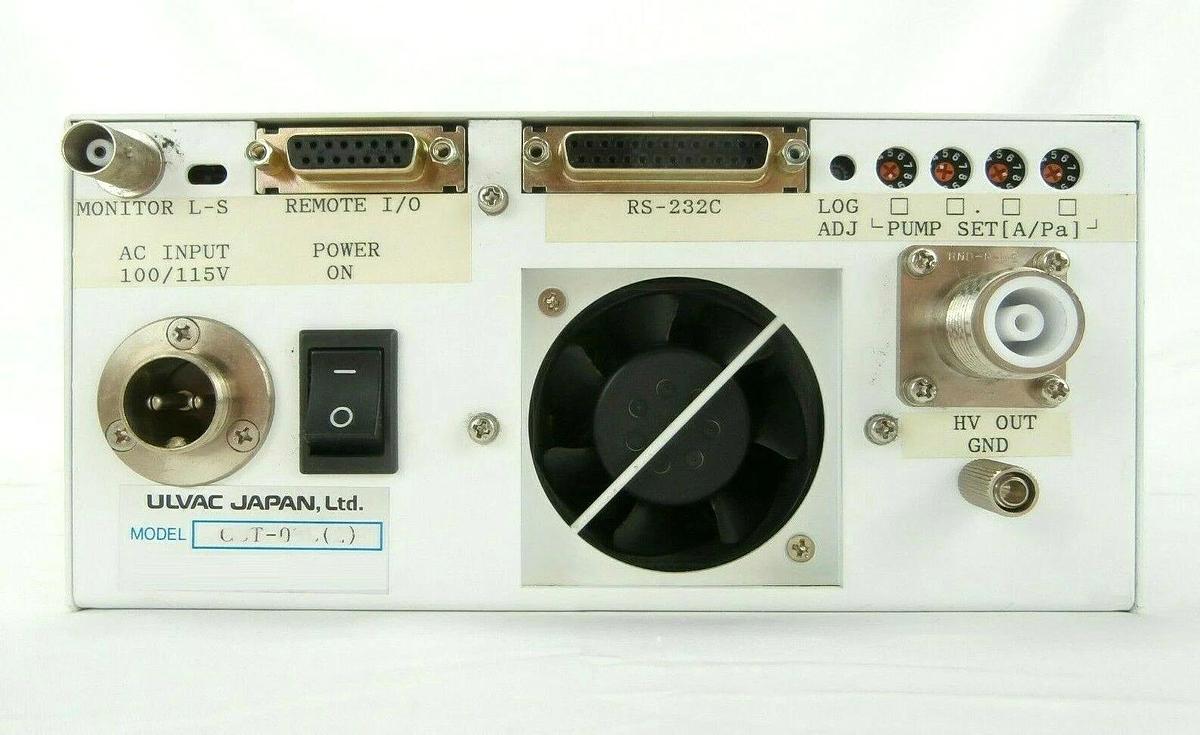 Used Ulvac GST-03L Ulvion Pump Controller with Cable Set Working Spare