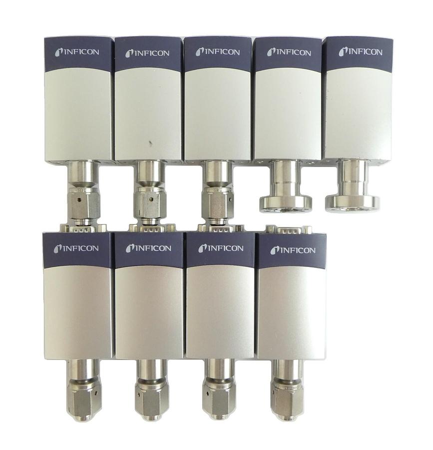 Used Inficon PCG550 Pirani Capacitance Gauge Reseller Lot of 9 Working