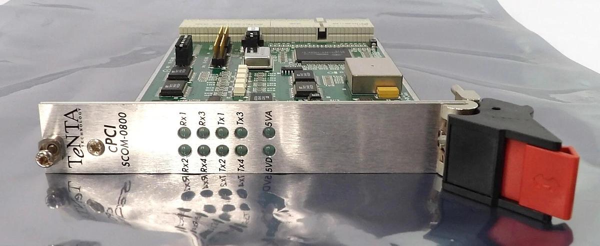 Used TeNTA Technology AS00800-01 CPCI Board PCB Assembly SCOM-0800 AMAT Working