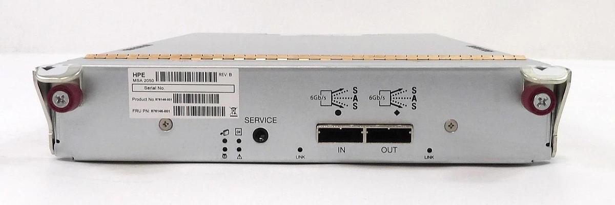 HPE Hewlett Packard Enterprise 876146-001 MSA 6GB I/O Module Lot of 2 New