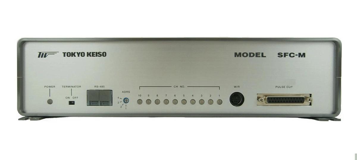 Used Tokyo Keiso SFC-M 8-Channel Flowmeter Signal Converter TEL Lithius Working Spare