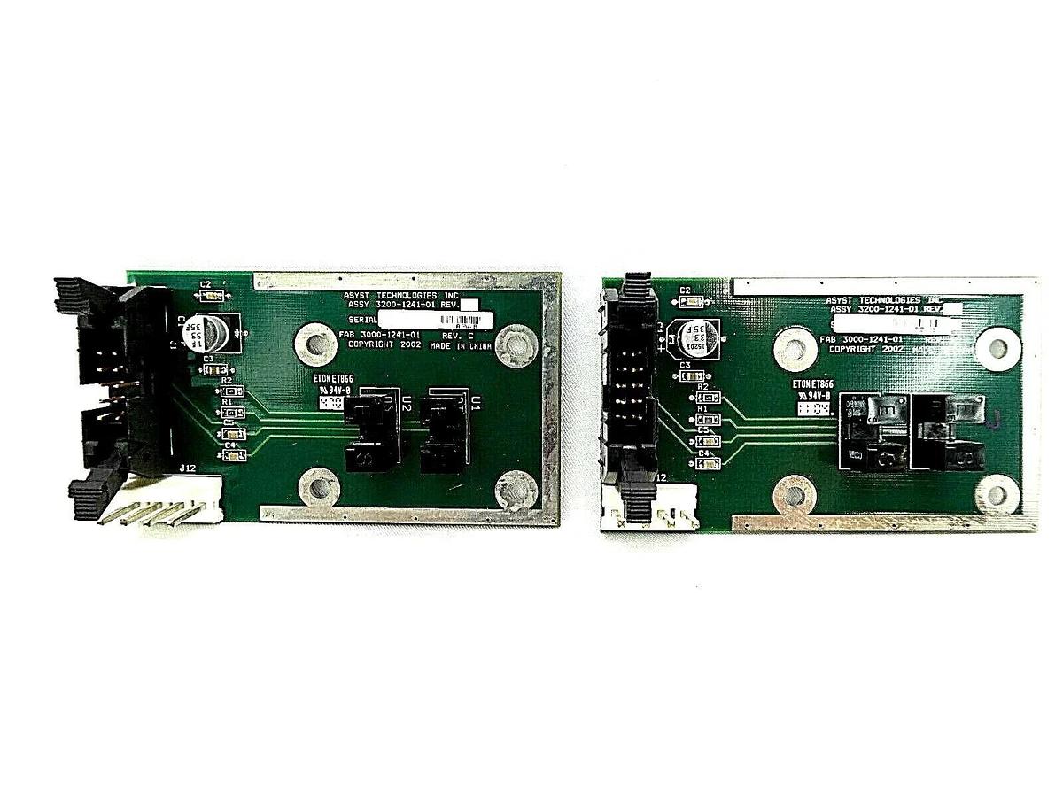 Used Asyst Technologies 3200-1241-01 Motor Interface Board PCB Rev B Lot of 2 Working