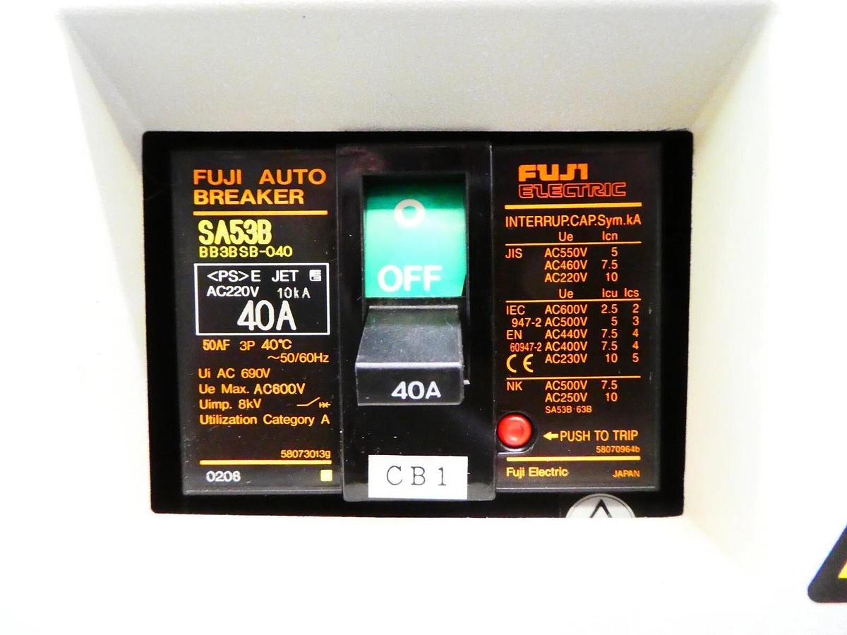 Used Ebara AAS70WN Heavy Duty Dry Vacuum Pump AAS Series Tested Not Working As-Is