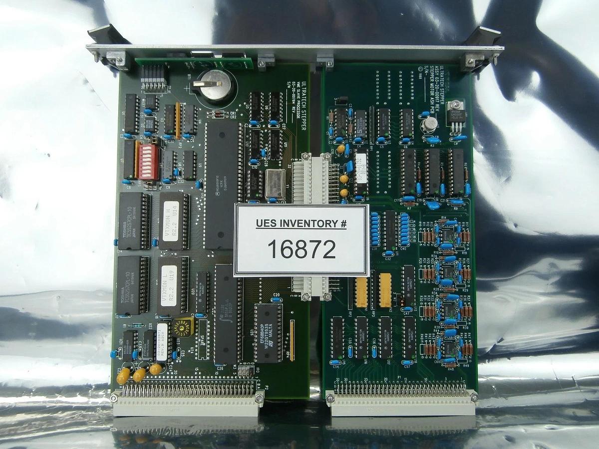 Used Ultratech Stepper 03-20-00917 Stepper Motor ASH VME PCB Card 4700 Titan Used