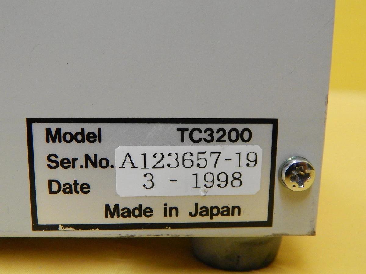 Used Osaka TG3413E Compound Molecular Pump Set with TC3200 Controller Tested Working