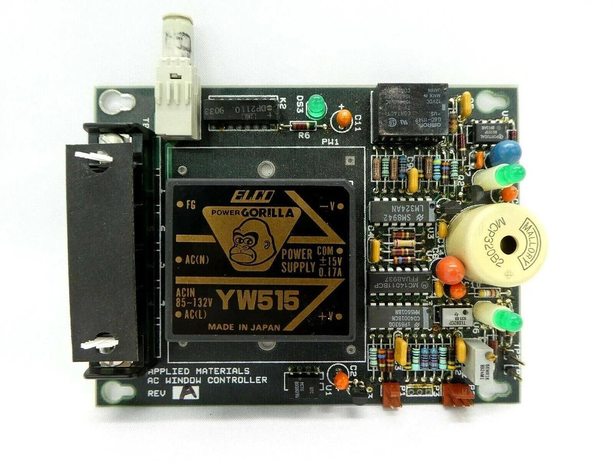 Used AMAT Applied Materials 0110-00176 AC Window Controller PCB Precision 5000 Spare