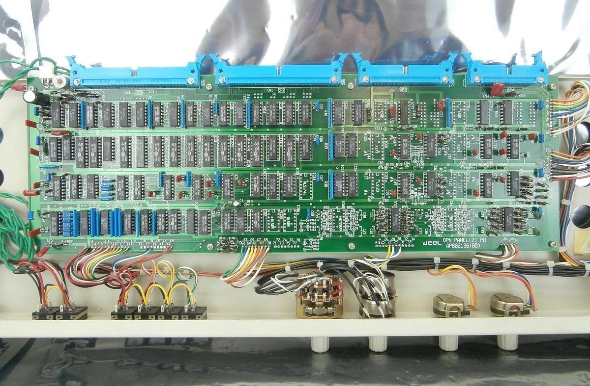Used JEOL OPN Control Panel Assembly PCB AP002136(00) OPN PANEL(2)PB JSM-6400F Used