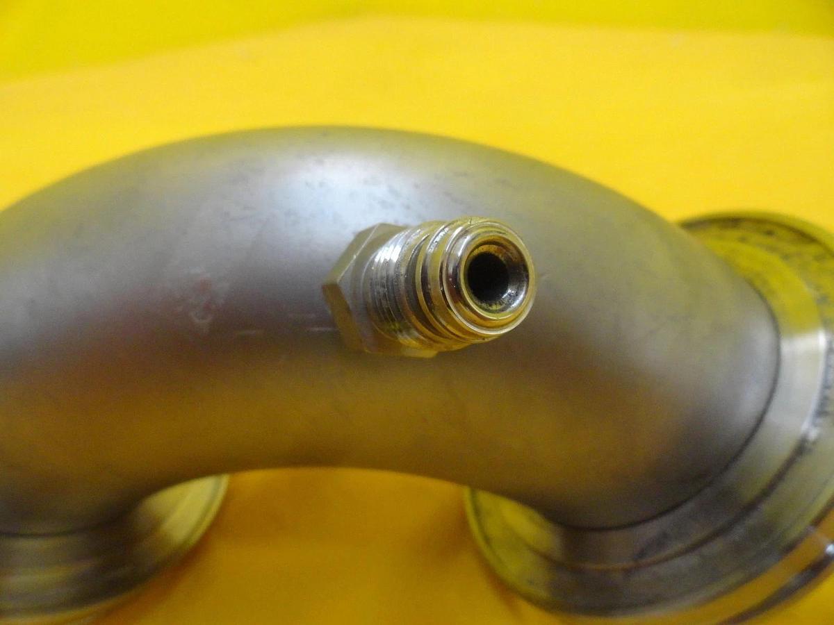 Used MKS Instruments High Vacuum Elbow Tee 90° ISO63 4VCR Stainless Steel Working