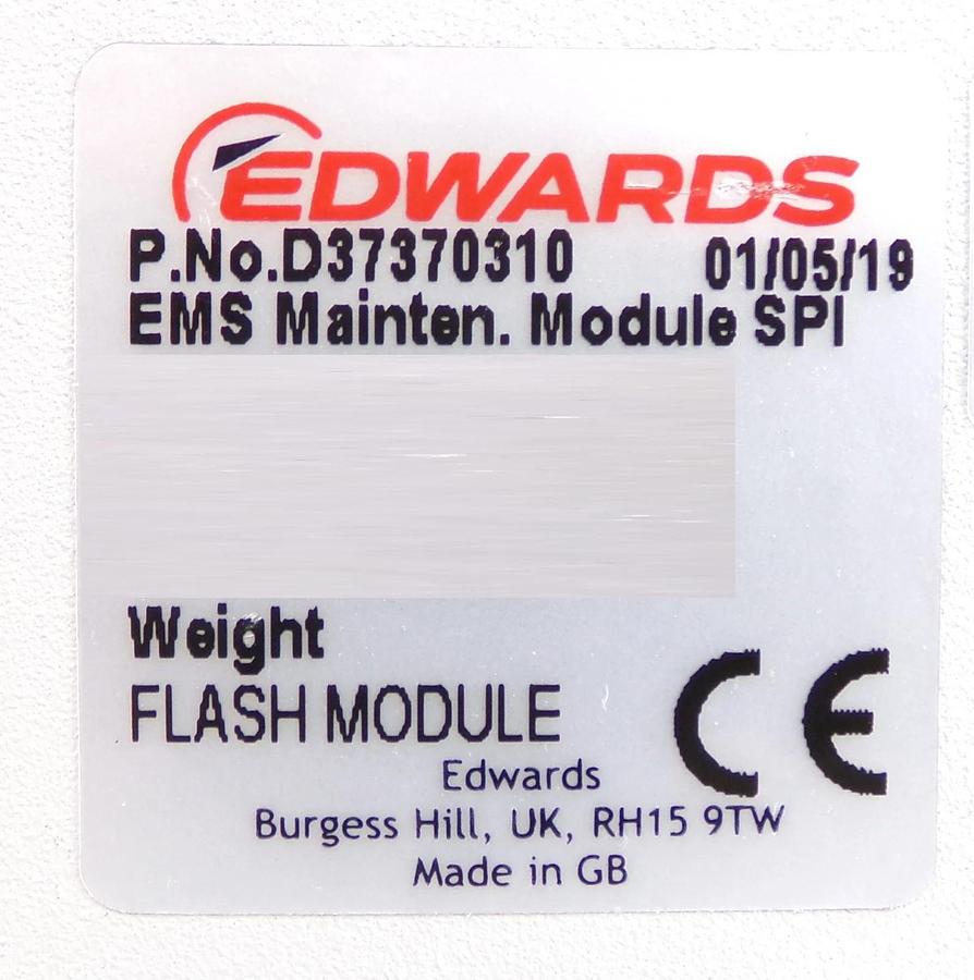 Used Edwards D37370310 EMS Maintenance Module Lot of 4 Working